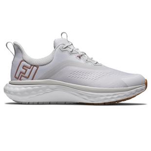 Prior Generation - Women's Quantum Spikeless Golf Shoe - White/Pink FOOTJOY