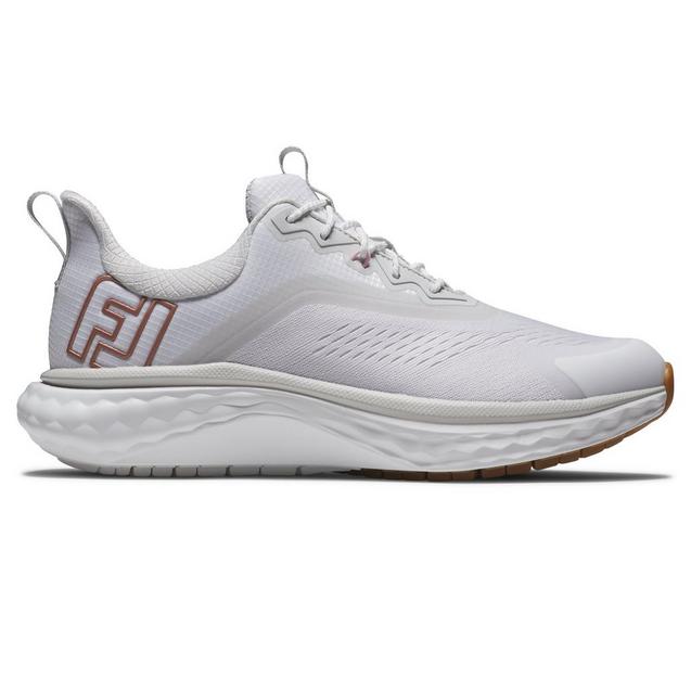 Prior Generation - Women's Quantum Spikeless Golf Shoe - White/Pink FOOTJOY