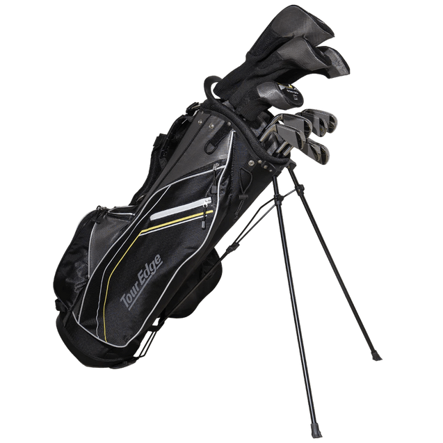 Men's TE-200 Package Set LONG with Steel Shafts and Stand Bag TOUR EDGE