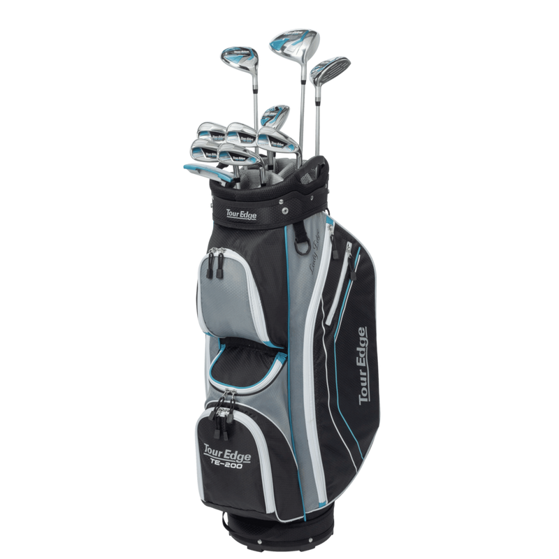 Women's TE-200 Lady Edge Package Set LONG with Graphite Shafts and Cart Bag