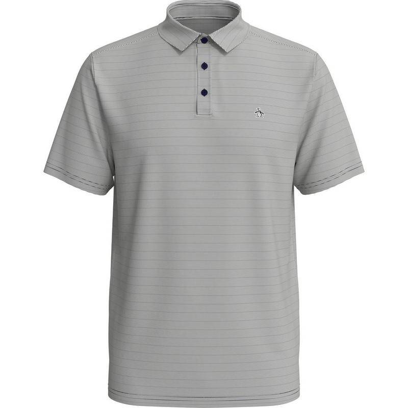 Men's Luxe Heritage End on End Short Sleeve Polo
