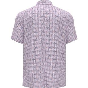 Polo &agrave; manches courtes Colour Theory Gingham pour hommes ORIGINAL PENGUIN GOLF