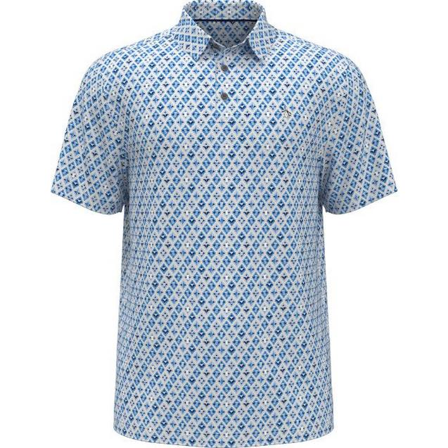 Men's Pete's Batik Cocktail Short Sleeve Polo ORIGINAL PENGUIN GOLF