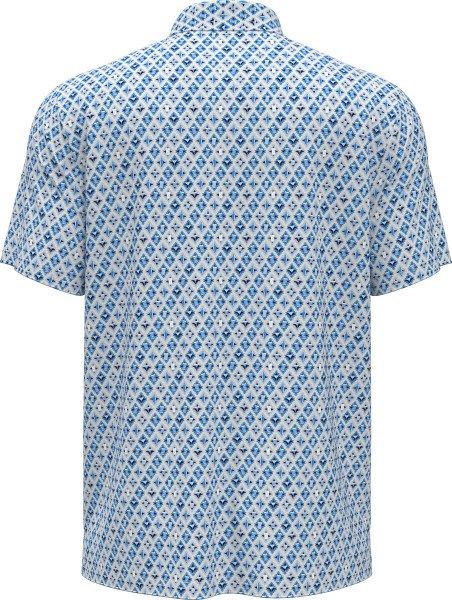 Men's Pete's Batik Cocktail Short Sleeve Polo