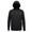 BLACK | Men's Double Knit 1/4 Zip Hoodie