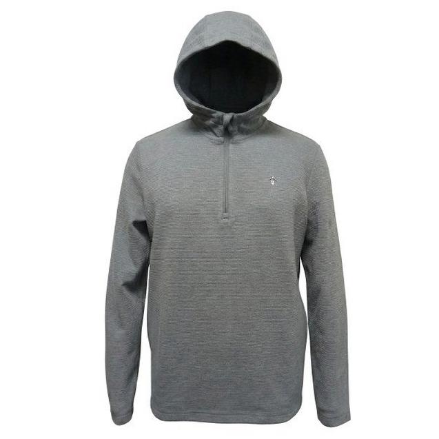 Men's Double Knit 1/4 Zip Hoodie ORIGINAL PENGUIN GOLF