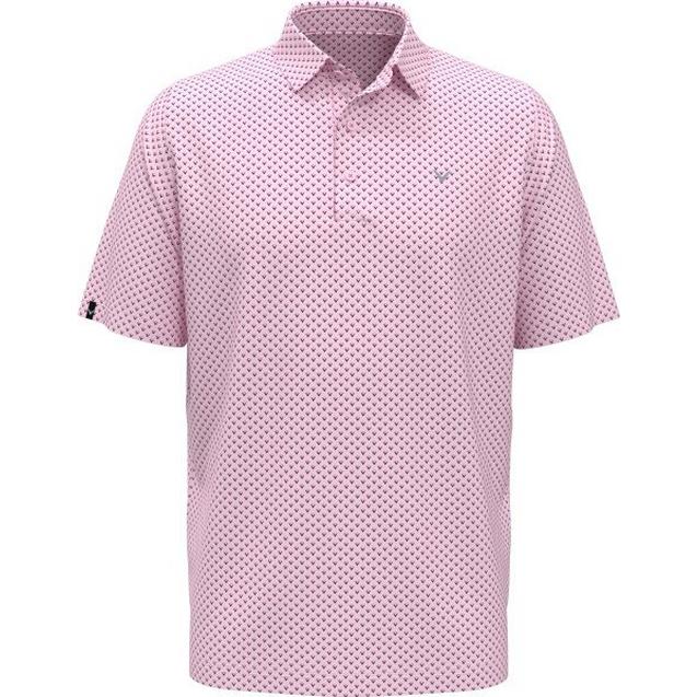 Men's New Essential TM Golf Printed Short Sleeve Polo CALLAWAY