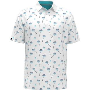 Polo &agrave; manches courtes &agrave; motif tropical ombr&eacute; pour hommes CALLAWAY