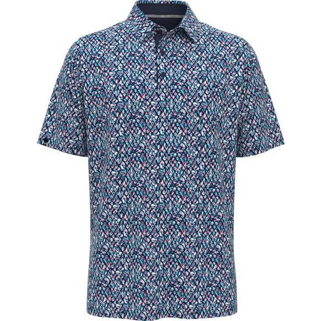 Polo à manches courtes Palm Geo pour hommes CALLAWAY