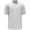 BLANC | Polo &agrave; manches courtes chin&eacute; &agrave; imprim&eacute; Geo pour hommes