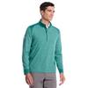Men's Lightweight Soft Touch Blocked 1/4 Zip Sweater