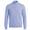 BLEU | Chandail textur&eacute; &agrave; glissi&egrave;re 1/4 pour hommes