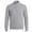 GRIS | Chandail textur&eacute; &agrave; glissi&egrave;re 1/4 pour hommes