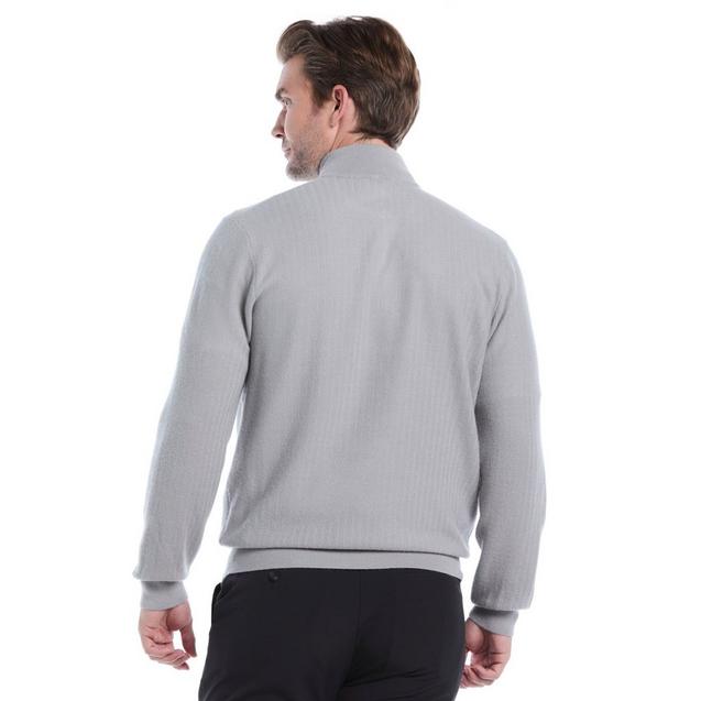 Men's Textured 1/4 Zip Sweater | CALLAWAY | Sweaters & Vests