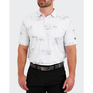 Men's Tight Lines Short Sleeve Polo WAGGLE