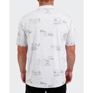 Men's Tight Lines Short Sleeve Polo WAGGLE
