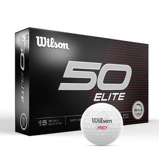 Personalized - Fifty Elite Golf Balls - 15 Pack