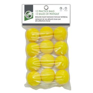 Yellow Foam Balls - 12 Pack JEF WORLD OF GOLF