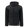 Men's Evoke Hybrid Softshell Recycled Full Zip Hooded Jacket