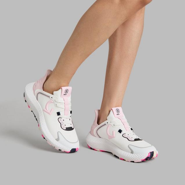 Women's MG4X2 Spikeless Golf Shoe - White/Pink | G/FORE | Golf