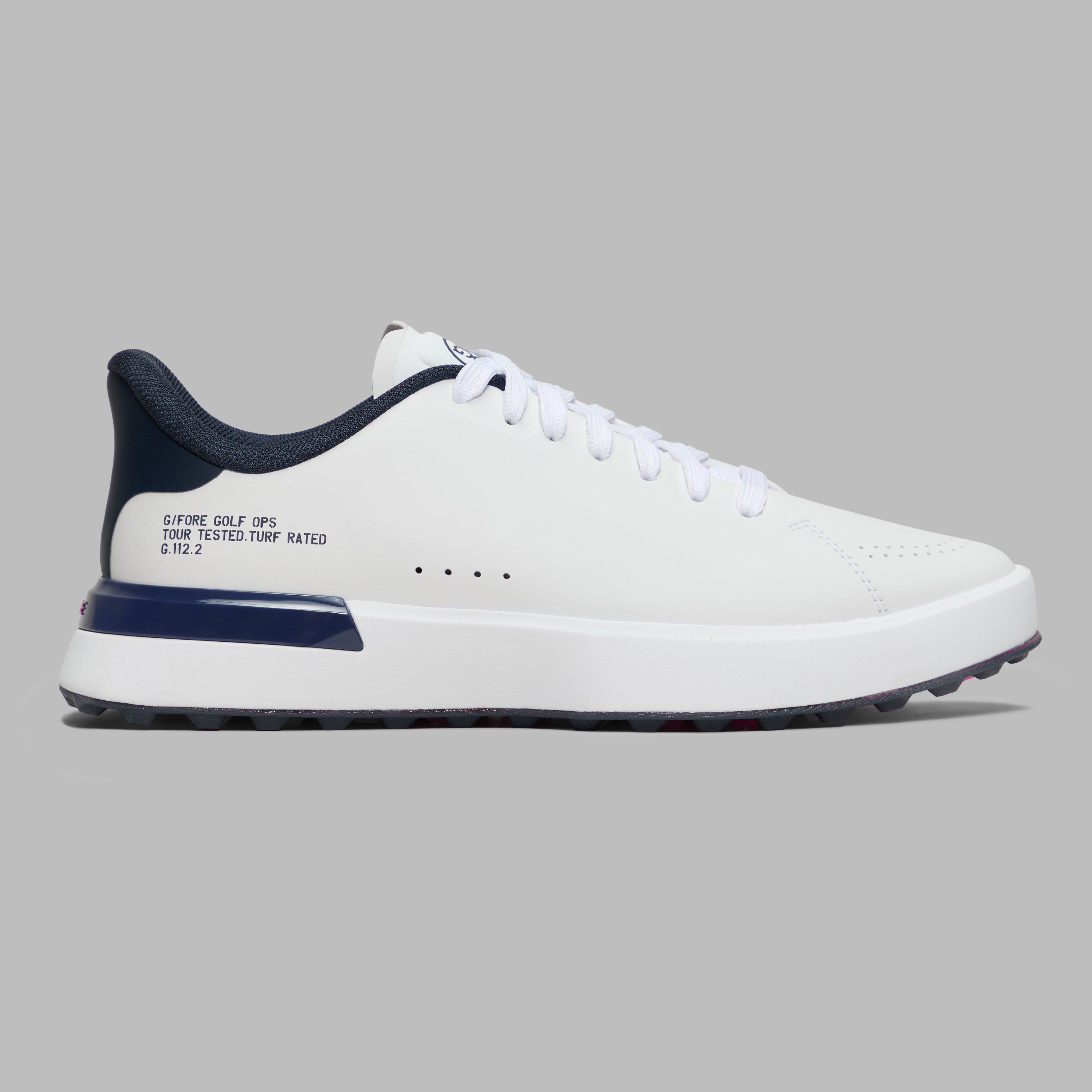 Women's G.112 Kiltie Hybrid Spikeless Golf Shoe - White/Navy