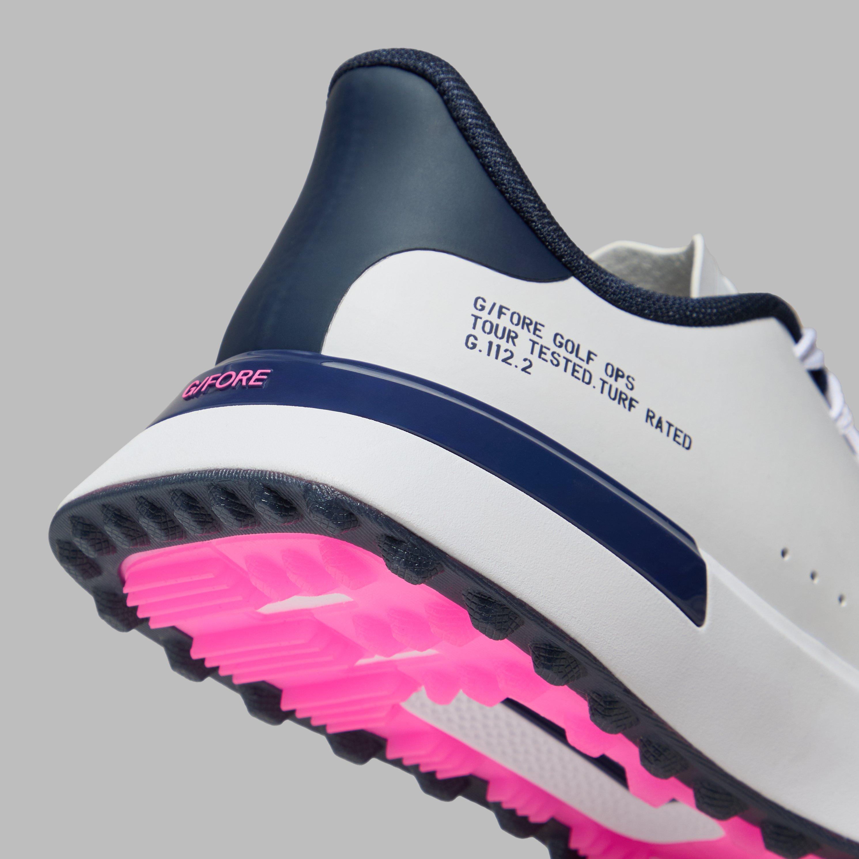 Women's G.112 Kiltie Hybrid Spikeless Golf Shoe - White/Navy