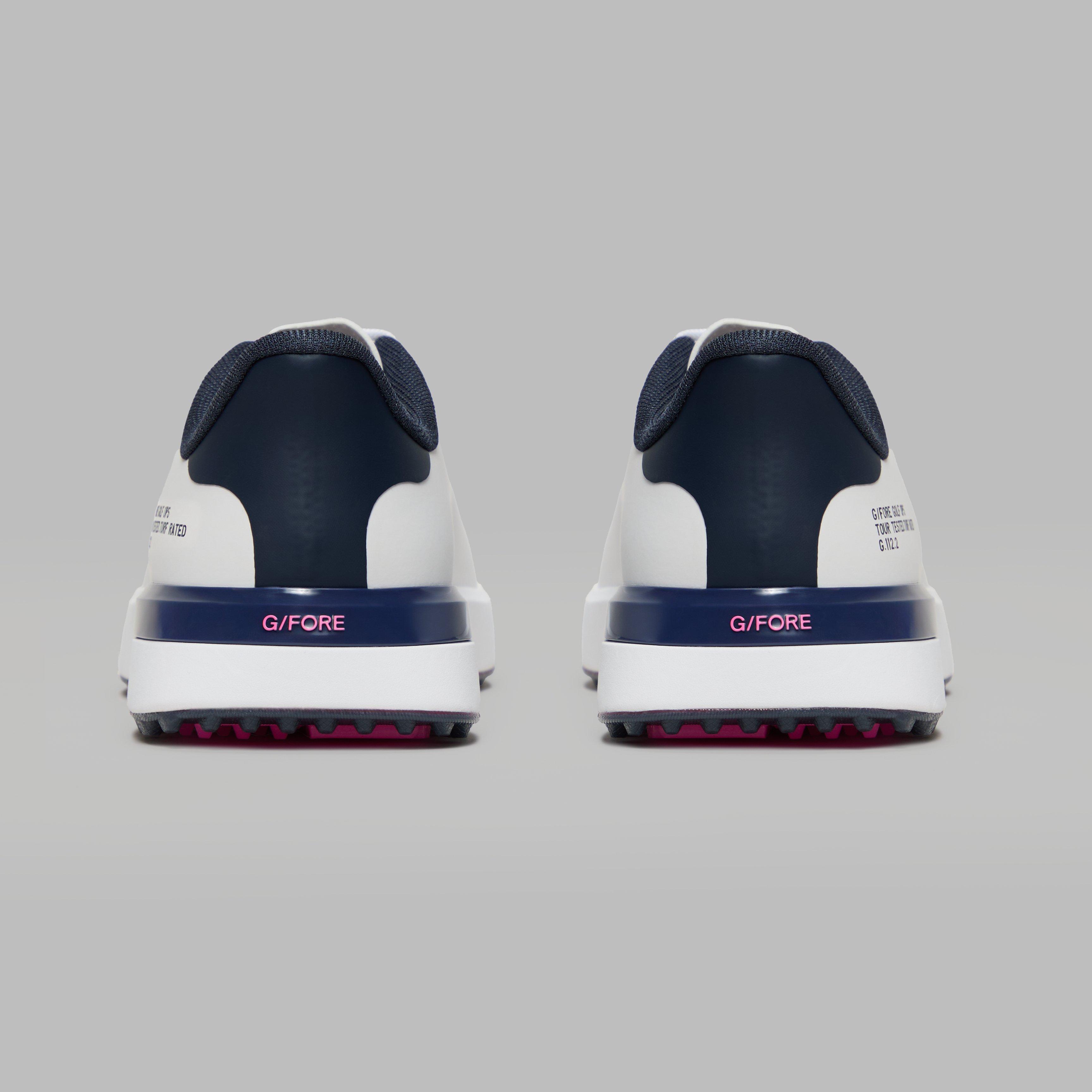 Women's G.112 Kiltie Hybrid Spikeless Golf Shoe - White/Navy