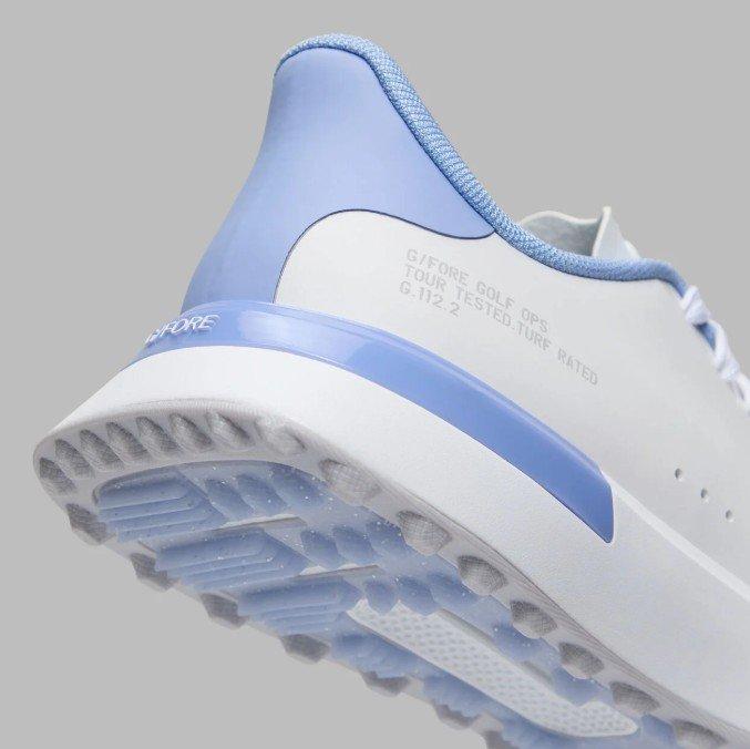 Women's G.112 Kiltie Hybrid Spikeless Golf Shoe - White/Blue