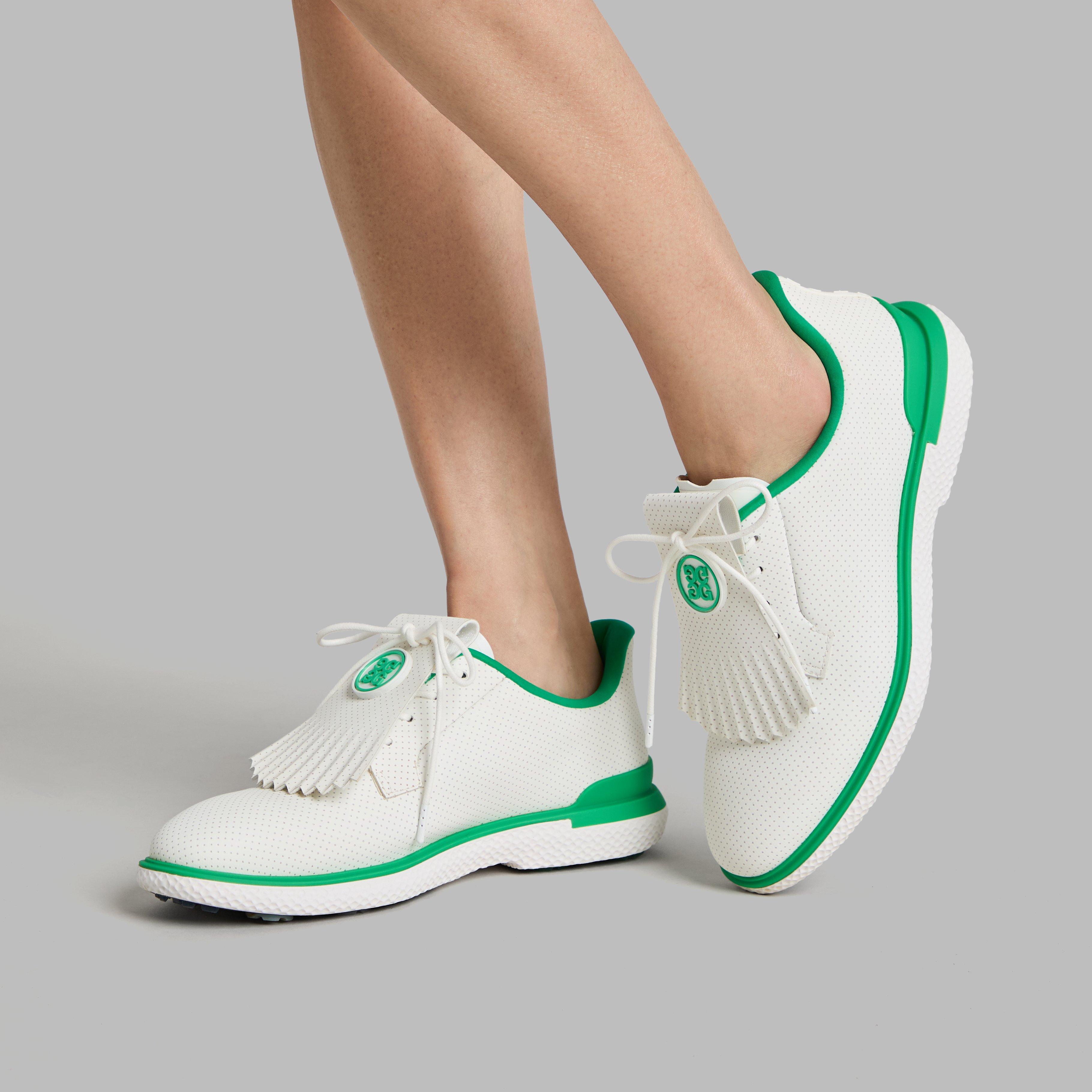 Women's Gallivan2r Perf Kiltie Spikeless Golf Shoe - White/Green