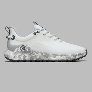 Chaussure de golf sans crampons MG4+ O2 pour hommes - Blanc/Gris G/FORE