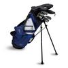Ensemble complet TS5 57 pouces de 10 pi&egrave;ces avec tiges en acier + Sac bleu marin pour juniors