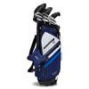 Ensemble complet TS5 57 pouces de 10 pi&egrave;ces avec tiges en acier + Sac bleu marin pour juniors