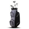 Women's Reva 26 8-Piece Black Cart Bag Package Set with Graphite Shafts