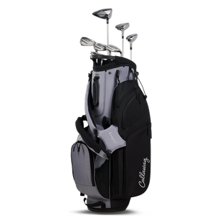 Ensemble complet Reva 26 de 8 pi&egrave;ces avec tiges en graphite et sac noir sur pied pour femmes CALLAWAY