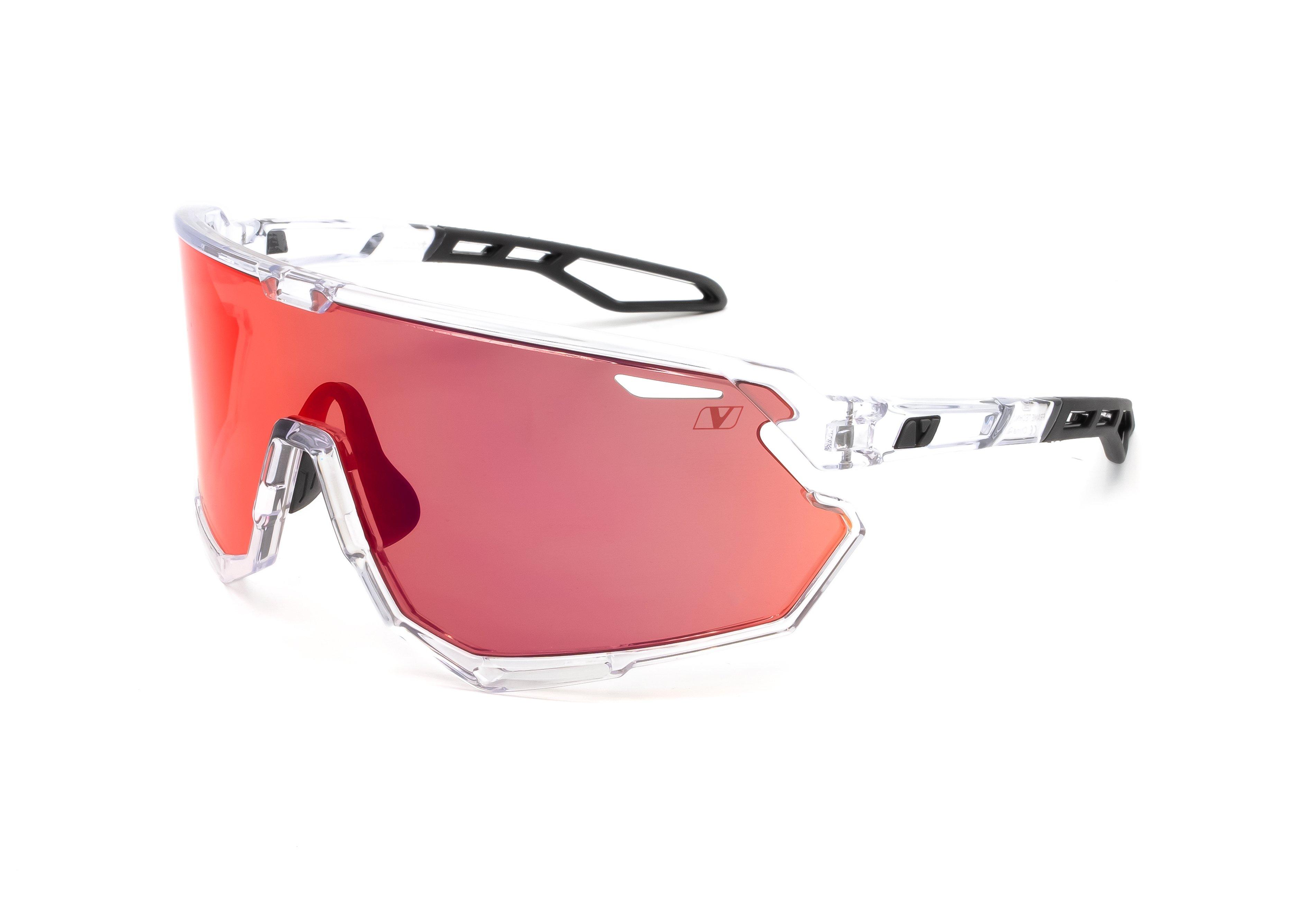 Bayonet Sunglasses - Clear Red