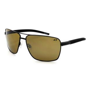 Brush Sunglasses - Black/Amber VIGOR