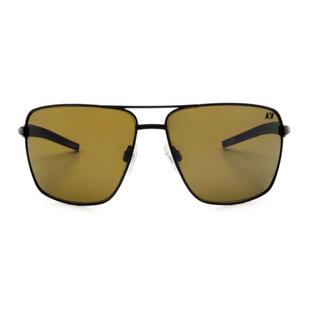 Brush Sunglasses - Black/Amber VIGOR