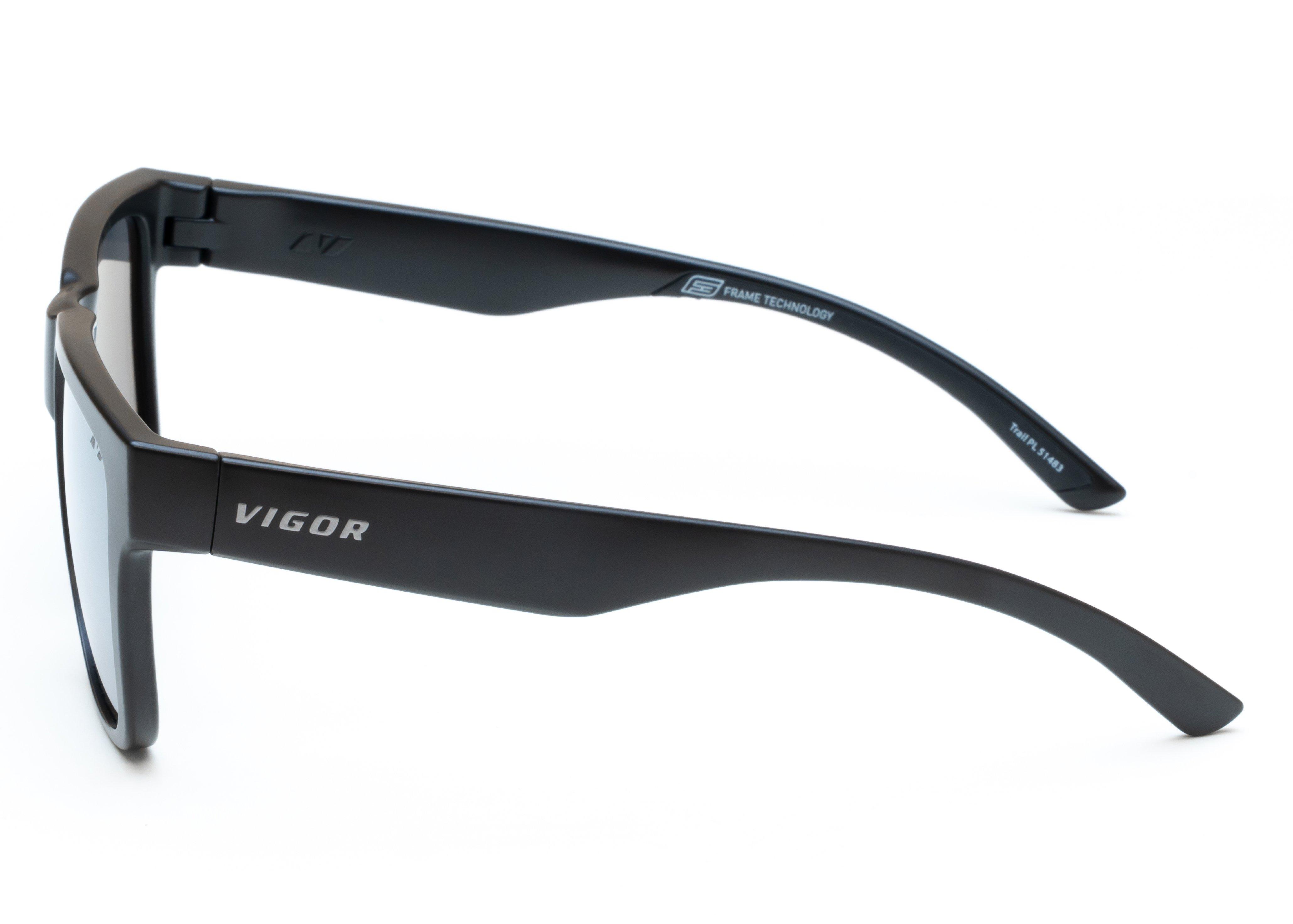 Trail Sunglasses - Black/Blue