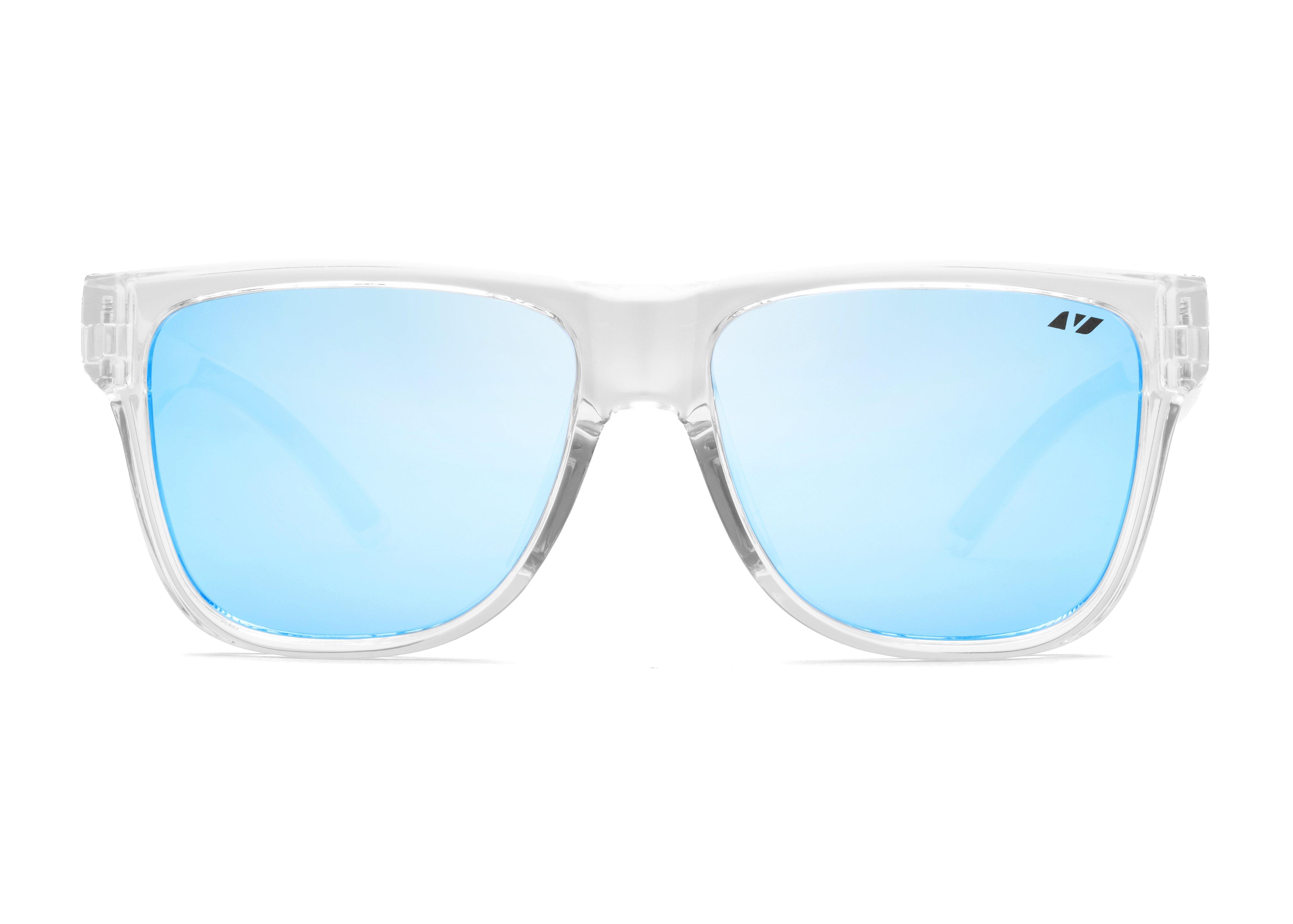 Trail Sunglasses - Clear/Blue