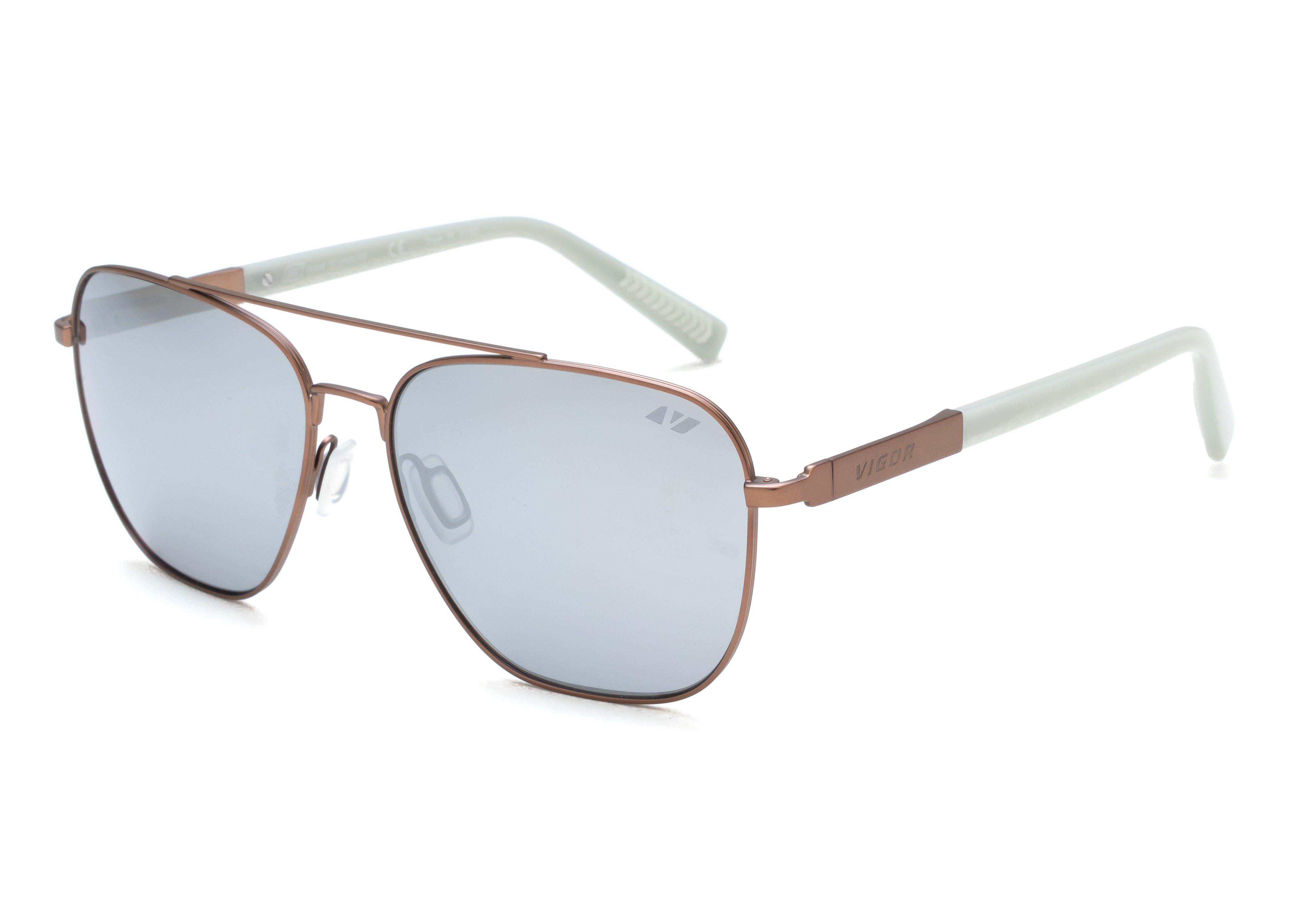 Troon Sunglasses - White/Bronze