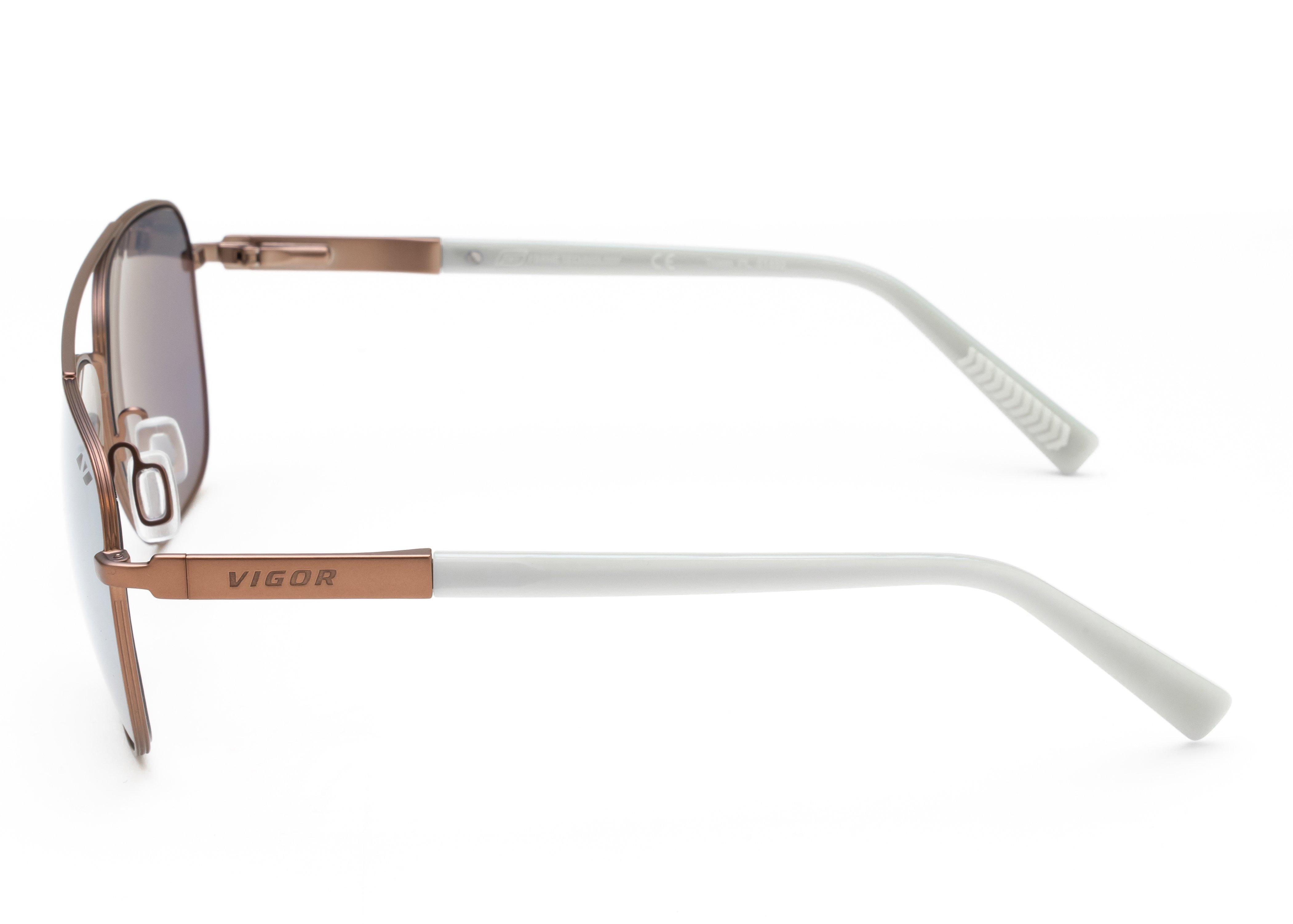 Troon Sunglasses - White/Bronze