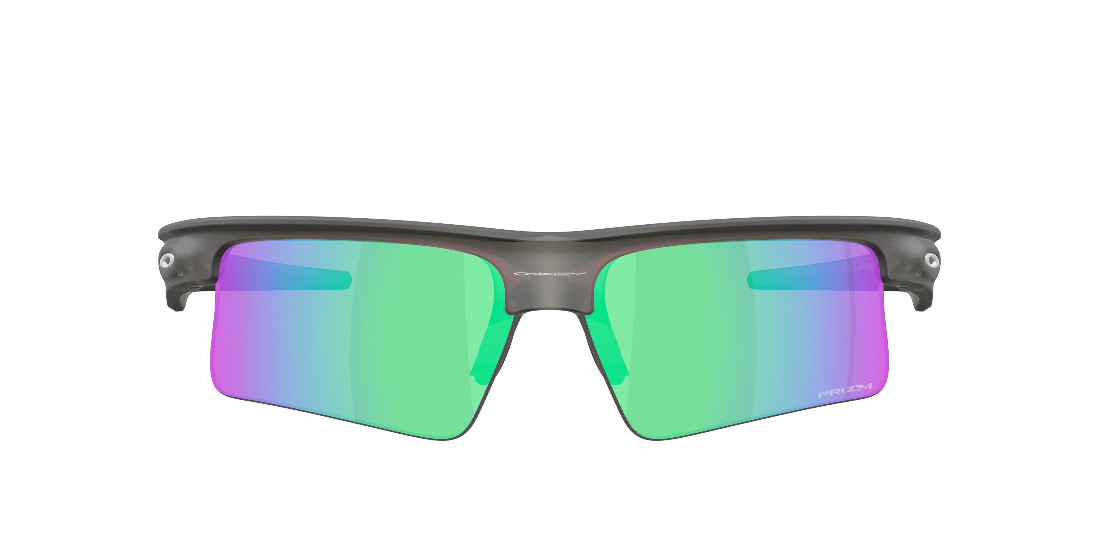 Bispeara Speed Matte Grey Smoke Prizm Golf Sunglasses