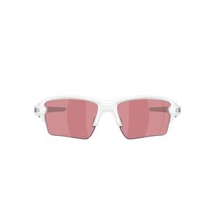 Flak 2.0 XL Matte White Prizm Dark Golf Sunglasses OAKLEY