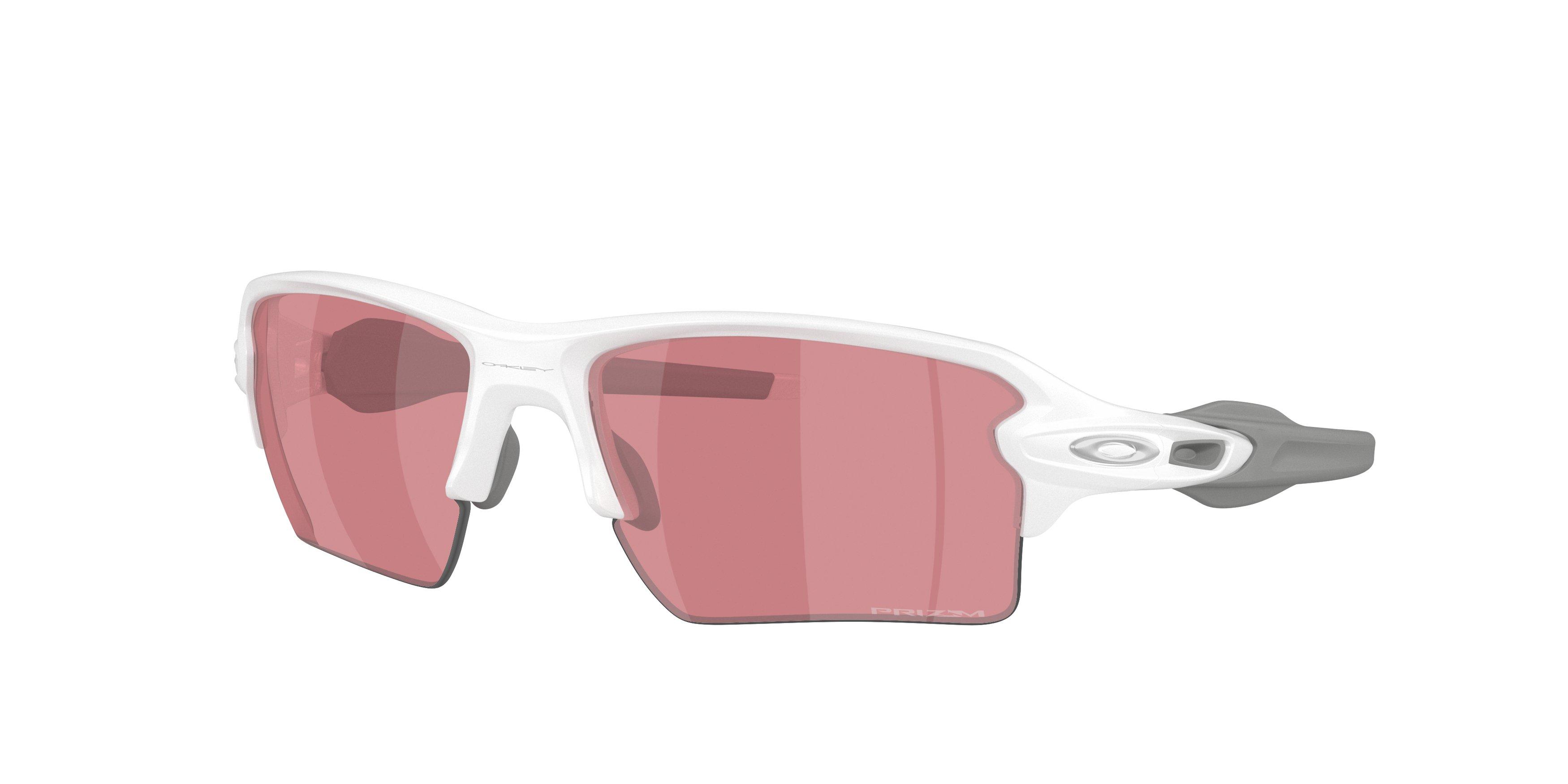 Flak 2.0 XL Matte White Prizm Dark Golf Sunglasses
