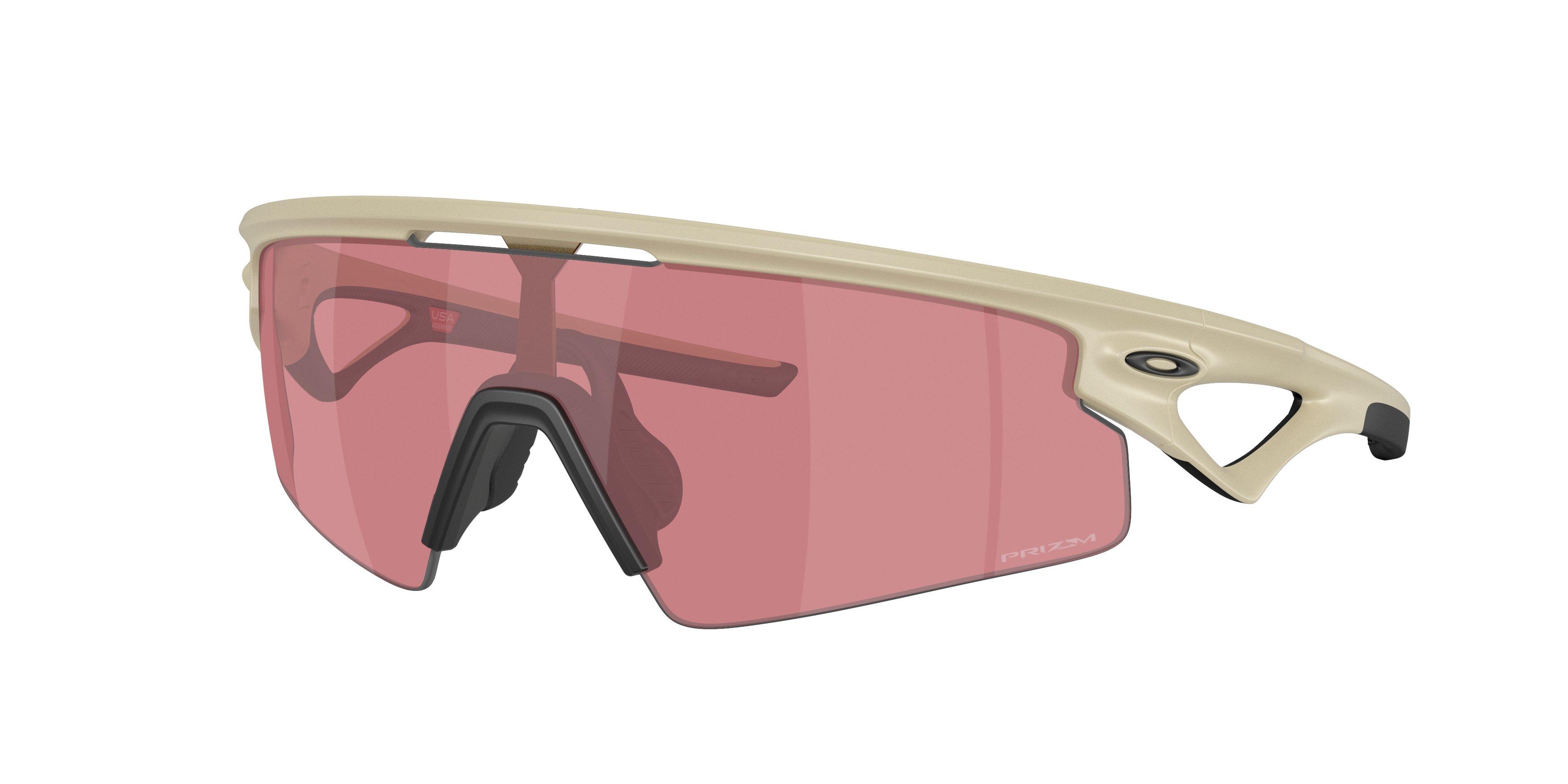 Spaera Strike Matte Sand Prizm Dark Golf Sunglasses