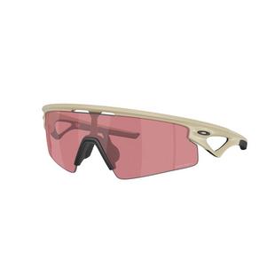 Spaera Strike Matte Sand Prizm Dark Golf Sunglasses OAKLEY