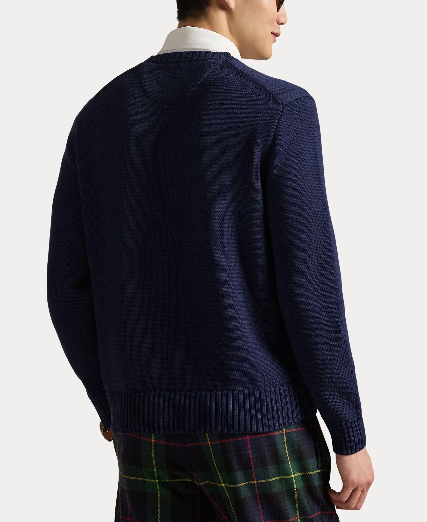 Men's Bear Crewneck Sweater