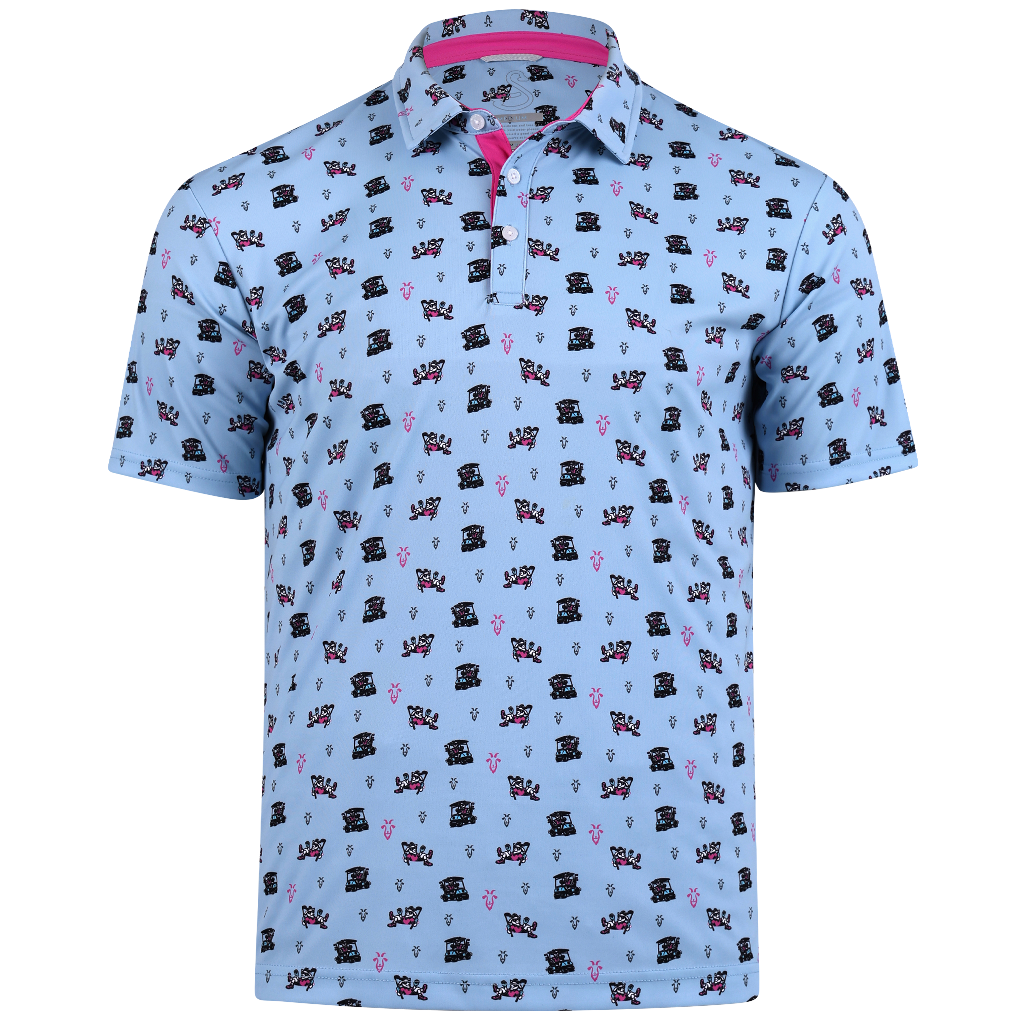 Men's RangeGoats Mascot Short Sleeve Polo
