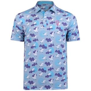 Men's RangeGoats Flying Goats Short Sleeve Polo SWANNIES