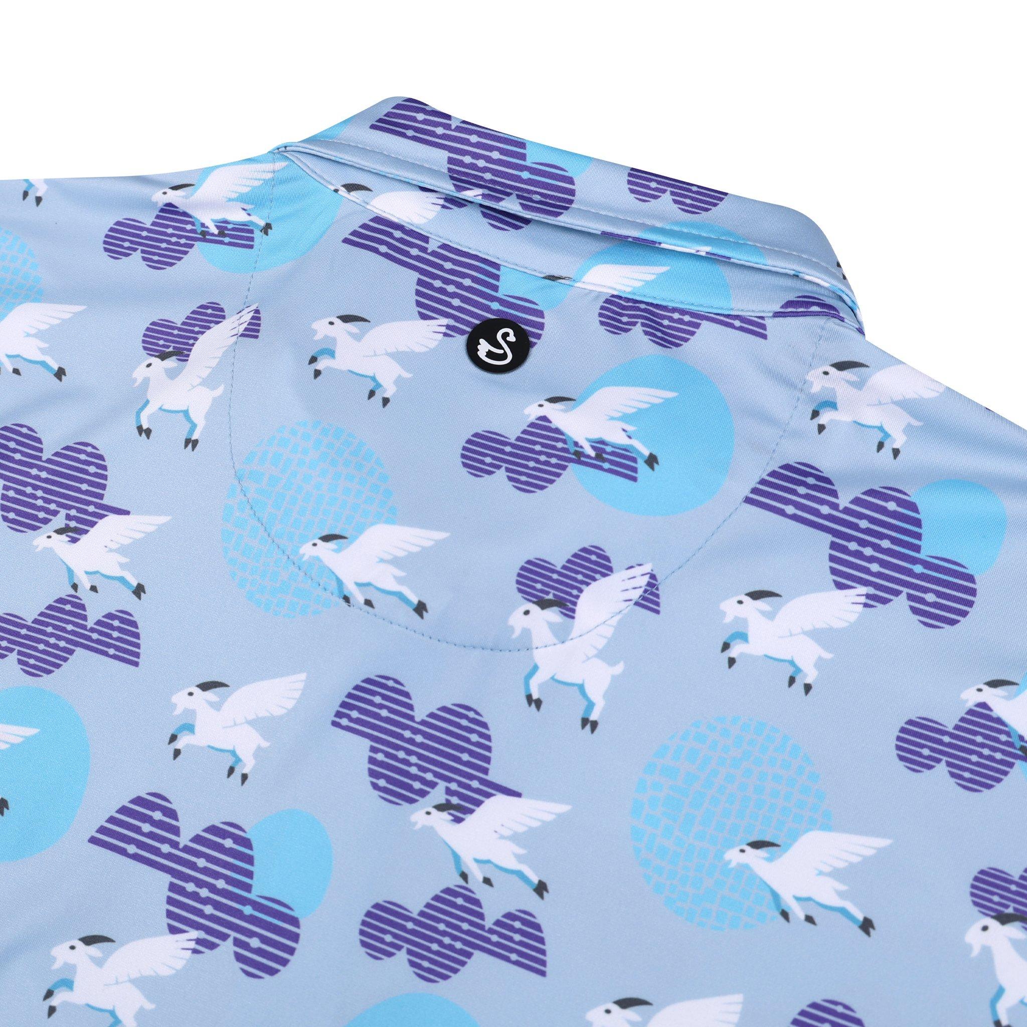 Men's RangeGoats Flying Goats Short Sleeve Polo